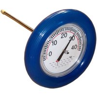 Memkey - Blauer Thermometer-Rettungsring, Poolthermometer mit blauem Schwimmring von MEMKEY