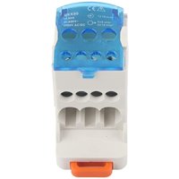 Memkey - Elektrischer Verteilerkasten, 16 mm² Klemmenblock, elektrischer Drahtanschluss, DIN-Schienen-Klemmenblock-Verteilerkasten von MEMKEY