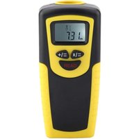 Memkey - Entfernungsmesser, digitaler Ultraschall-Laser-Entfernungsmesser, 50 cm–18 m, Laserbandsucher für Entfernungsflächen- und Volumenmessung von MEMKEY