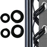 Memkey - Ersatzseil, 4 universelle elastische Spitzenseile für Zero Gravity Klapp- und Liegestuhl, Gartenliegestuhl, Relaxsessel, Wohnzimmersessel von MEMKEY