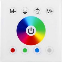 Memkey - Fernbedienung für Wandpaneel, RGBW-LED-Touchpanel-Controller mit Farbdimmer für LED-Streifen, Fernbedienung für Wandpaneel Memkey - Fernbedienung für Wandpaneel, RGBW-LED-Touchpanel-Controller mit Farbdimmer für LED-Streifen, Fernbedienung für Wandpaneel von MEMKEY