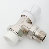 Memkey - G1/2 ppr Winkel manuelles Temperaturregelventil Heizkörperregelventil Heizkörper-Eckventil (DN15) von MEMKEY