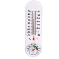 Memkey - Gewächshaus-Thermometer-Hygrometer, Min-Max-Thermometer, klassisches Design, Gartenpflanze, digitale Temperatur, Luftfeuchtigkeit, Wand-Hacc von MEMKEY
