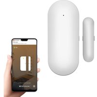 Memkey - Kabelloses Hausalarm-Set, WLAN-Tür- und Fenstersensor, intelligente Türstatuserkennung, Telefonwarnung, funktioniert mit der Smart Life App von MEMKEY