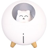 Memkey - Katze Haustier Multi-Mode bunte led Nachtlicht kleine Mini Spray usb Luftbefeuchter Desktop Büro Cartoon Atmosphäre Licht Dekompression von MEMKEY