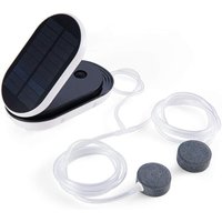 Memkey - Kippbare Version der Solar-Luftpumpe, Solar-Pool-Teich-Sauerstoffbelüfter mit Luftstein für Aquarienteiche (tragbar, 3 Arbeitsmodi) von MEMKEY