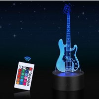 Memkey - LED-Nachtlicht, 3D-optische Täuschungslampe mit 16 wechselnden Farben und Smart Touch & Fernbedienung, Kinder-Nachttischlampe, Weihnachts Memkey - LED-Nachtlicht, 3D-optische Täuschungslampe mit 16 wechselnden Farben und Smart Touch & Fernbedienung, Kinder-Nachttischlampe, Weihnachts von MEMKEY