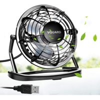Mini-Ventilator, USB-Ventilator, 360-Grad-Drehung, 4 Zoll tragbar, leiser Schreibtisch-/Tischventilator für PC-Tisch, Kinderwagen, Zuhause, Büro, von MEMKEY