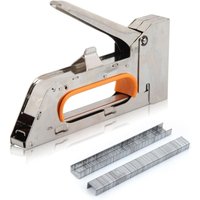 Nageltacker, Tacker, mit 1000 Stück 8 mm U-förmigen Nägeln von MEMKEY