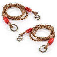 Paar Schaukelseile, verstellbare Riemen, 1,8 m, zum Aufhängen am Baum, maximale Belastung 300 kg, aus pe für Kinder und Erwachsene (Set mit 2 Stück) Paar Schaukelseile, verstellbare Riemen, 1,8 m, zum Aufhängen am Baum, maximale Belastung 300 kg, aus pe für Kinder und Erwachsene (Set mit 2 Stück) von MEMKEY