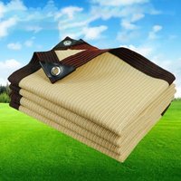 Schattiernetz, 12 Stifte, 75–90 % UV-Strahlenschutz, Sonnensegel, Gewächshäuser, winddichtes Netz mit Ösen, Schattiernetz für den Außenbereich, für von MEMKEY