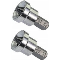 Set mit 2 speziellen Schraubbits für Gipskarton/Placoboard/PH2x25mm 1/4'' für Phillips PH2 Phillips-Antriebsschrauben – Hardware/Handwerkzeuge – aus Set mit 2 speziellen Schraubbits für Gipskarton/Placoboard/PH2x25mm 1/4'' für Phillips PH2 Phillips-Antriebsschrauben – Hardware/Handwerkzeuge – aus von MEMKEY