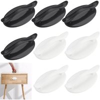 Memkey - Stück sofortiger Schrankgriff abs 82,5 mm selbstklebender klebriger Türgriff selbstklebender Schiebetür-selbstklebender Griff für Türen, von MEMKEY