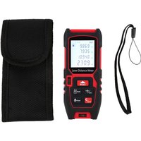 Memkey - Tragbarer Laser-Entfernungsmesser, Infrarot-Entfernungsmesser Tragbarer Höhenmesser Hochpräzise tragbare Laser-Innenmessung(100M) von MEMKEY