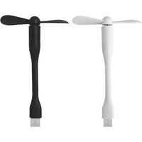 USB-Ventilatoren, kleiner Ventilator, kleiner USB-Ventilator, 2 Stück tragbarer USB-Ventilator, 360° verstellbarer USB-Ventilator, leiser Ventilator, von MEMKEY