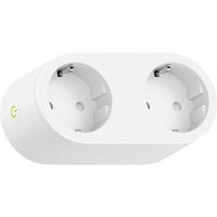 Vernetzte Steckdose (Typ f), intelligente Steckdose kompatibel mit Apple HomeKit, Siri, Alexa, Google Home und Google Nest, programmierbare von MEMKEY