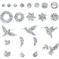 Memkey - Vogel-Aufkleber, Vögel, Kollision, Anti-Kollisions-Fensteraufkleber, Glastür-Schutz, Silhouette, Anti-Kollisions-Fensteraufkleber, um Memkey - Vogel-Aufkleber, Vögel, Kollision, Anti-Kollisions-Fensteraufkleber, Glastür-Schutz, Silhouette, Anti-Kollisions-Fensteraufkleber, um von MEMKEY