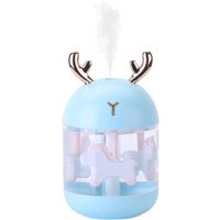 Mini-Luftbefeuchter, tragbarer Luftbefeuchter für Zuhause, Baby-Luftbefeuchter, wasserloser USB-Desktop-Luftbefeuchter mit automatischer Abschaltung von MEMKEY