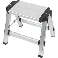Multifunktions-Trittleiter aus Aluminium mit 2 Stufen – Maximale Belastung: 150 kg von MEMKEY