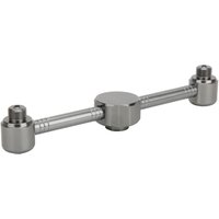 Outdoor Camping Aluminiumlegierung Gasflasche Herd Adapter Köpfe Ofen Konverter Anschlüsse Zubehör (zwei Köpfe) von MEMKEY