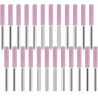 Packung mit 24 Kettensägen-Schärfsteinen, Kettensägenschärfer, Polier- und Schleifwerkzeug, 3 x 4,8 mm von MEMKEY