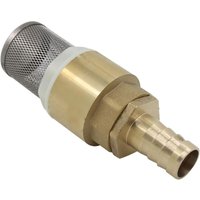 Memkey - Rückschlagventil mit Sieb 1/2 3/4 1 Zoll mit Muffe 12 16 19 mm – Fußventil-Rückschlagsiebventil (1 Pollice-Gewinde + 19 mm Rohranschlüsse) von MEMKEY