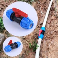 Ventil MDPE-Polyethylen-Kugelhahn – Klemmverschraubung, Wasserrohr-Klemmverschraubung, Kompressions-Reduzierhülse, 20-mm-Innengewinde-Adapter von MEMKEY