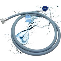 Memkey - Wasserzulaufschlauch Waschmaschine Geschirrspüler 2964 Anschlusslänge 3,0m i 3/4' abgewinkelt/gerade mit Gelenk i Universell einsetzbarer von MEMKEY