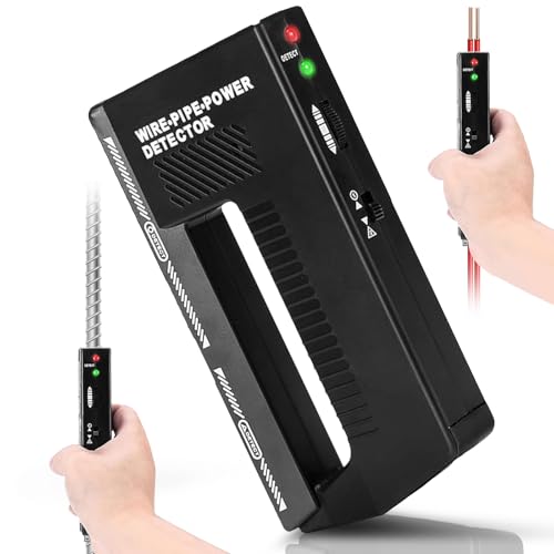 Wpp123 Mental Wire Power Detector, Wall Scanner Wire Detector, High Sensitivity, Adjustable Wood Stud Finder Handheld Wall Scanner Wpp123 Mental Wire Power Detector, Wall Scanner Wire Detector, High Sensitivity, Adjustable Wood Stud Finder Handheld Wall Scanner von MEMOEVER