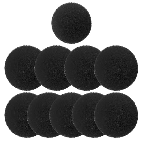 10 Stück Aktivkohlefilterpads, runder Filter, Aktivkohlefilter-Ersatzpad, rundes Desodorierungsfilterpad, geeignet für Kompostbehälter bis 17 cm. von MEMOFYND