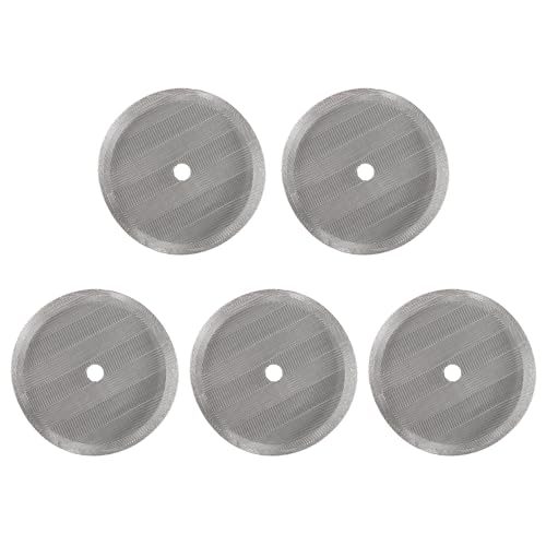 5 Stück French-Press-Ersatzfilter, Kaffeekannenfilter, Press-Kaffeefilter, Edelstahl-Kaffee-Mesh-Filter, wiederverwendbar für French Press. von MEMOFYND