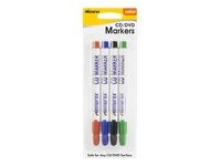 Memorex M00730 CD Markers - 4 Pack CD Markers - 4 Pack von Memorex