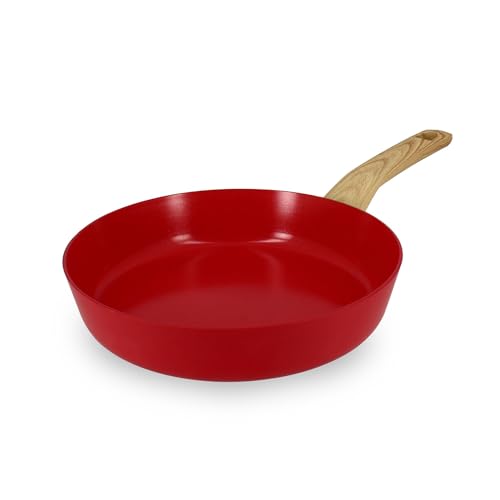 Induktion ALUMINIUM HANDSCHUHE 24CM HOLZ EFFEKT von MENASTYL