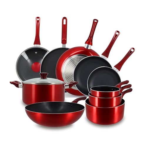 MENASTYL - 12-teiliges Set Kirsche Induktion aus Aluminium – 6014123 MENASTYL - 12-teiliges Set Kirsche Induktion aus Aluminium – 6014123 von MENASTYL