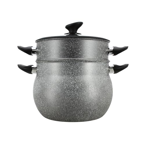 MENASTYL - Couscous-Topf 9 l mit Deckel – für alle Herdarten einschließlich Induktion und Spülmaschine geeignet – 6020033 von MENASTYL
