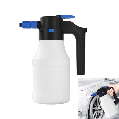 Auto-Schaumsprüher, 1500 ML Elektrischer Auto-Schaumsprüher, USB Wiederaufladbare Schnellentriegelung Automobile Clean Wash Tool， Adjustable für Fenster, Wohnmobile, Motorräder, SUV von MENAYODA