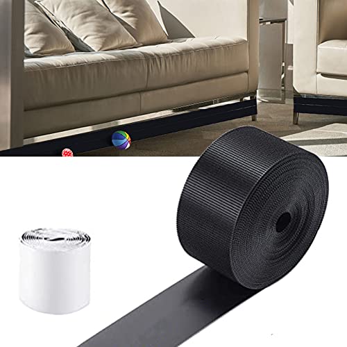 MENAYODA Spielzeugblocker für Möbel,Spielzeug-Blocker für Unter Couch und Unter Bett,Einstellbar Gap Bumper Unter Sofa & Unter Möbel,Haustier-Prallplatte für Babys,Haustiere,Spielzeug (11 * 600cm) von MENAYODA