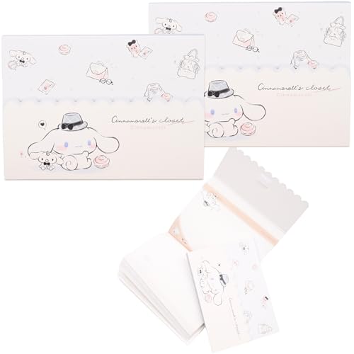 San-rio Foldable Note Pads with Cover 2 Pack - A6 Size Compact and Portable Notepads - Cute Kuormi & Cinnamonroll Design for Fans - Convenient Pocket Notebook for Home/Office - Ideal Memo Pads San-rio Foldable Note Pads with Cover 2 Pack - A6 Size Compact and Portable Notepads - Cute Kuormi & Cinnamonroll Design for Fans - Convenient Pocket Notebook for Home/Office - Ideal Memo Pads von MENBLY