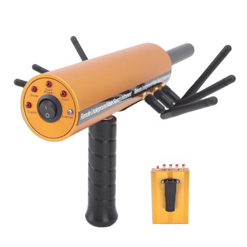 Golddetektor Unterirdisch, Gemahlenen Penetrieren, Ass Metall -Detektor Metall Pinpointer 30m Tiefe 1200 M Bereich 6 Antennen Genauige Erkenntnis Golddetektor von MENDUNER