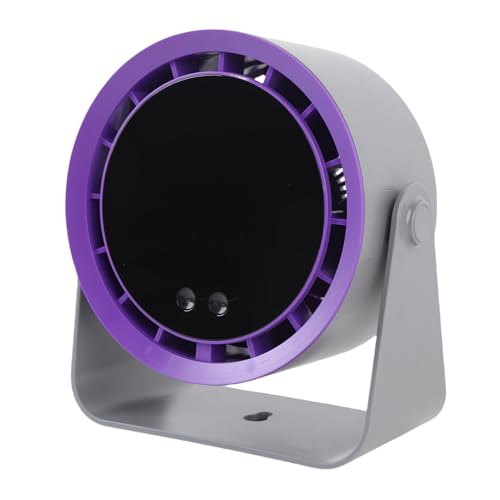 MENDUNER 100 Geschwindigkeiten Schreibtischlüfter 2400mah - Tragbare Büroverwendung mit Digitalen Anzeige Wandmontierbar Turbo Lüfter (BLACK) von MENDUNER