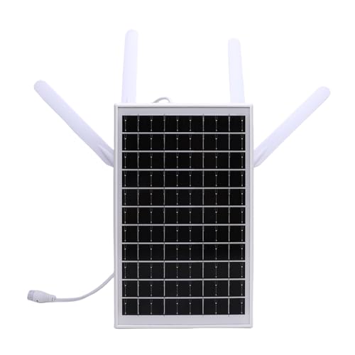 MENDUNER 12W Solar Betrieben 4G LTE Router für Camping RV Im Freien, IP66 Water Proof WiFi Extender mit SIM Slot, 7 Tage Strom- und 150 m Reichweite, Plug & Play für Off Grid Internet (Schwarze MENDUNER 12W Solar Betrieben 4G LTE Router für Camping RV Im Freien, IP66 Water Proof WiFi Extender mit SIM Slot, 7 Tage Strom- und 150 m Reichweite, Plug & Play für Off Grid Internet (Schwarze von MENDUNER