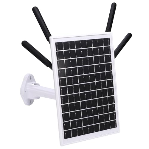 MENDUNER 12W Solar Betrieben 4G LTE Router für Camping RV Im Freien, IP66 Water Proof WiFi Extender mit SIM Slot, 7 Tage Strom- und 150 m Reichweite, Plug & Play für Off Grid Internet (Weiße MENDUNER 12W Solar Betrieben 4G LTE Router für Camping RV Im Freien, IP66 Water Proof WiFi Extender mit SIM Slot, 7 Tage Strom- und 150 m Reichweite, Plug & Play für Off Grid Internet (Weiße von MENDUNER