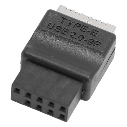 MENDUNER 9Pin Männlich Zum Typ E Weiblichen USB 2.0 -Adapter - Kompatibilitätslösung, Plug & Play, 480 Mbit/S Datenübertragung, PVC Kompakt Design für PC Upgrade MENDUNER 9Pin Männlich Zum Typ E Weiblichen USB 2.0 -Adapter - Kompatibilitätslösung, Plug & Play, 480 Mbit/S Datenübertragung, PVC Kompakt Design für PC Upgrade von MENDUNER