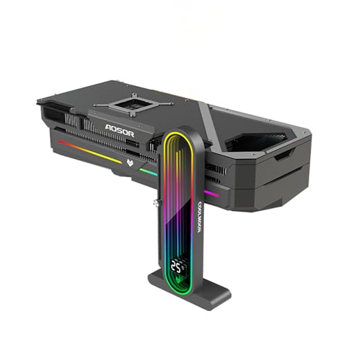 PC -Temperaturanzeige, GPU -Anti -SAG -Halterung, Einstellbare Höhe RGB GPU -Ständer Temperaturanzeige 5V 3Pin Grafikkartenhalter Anti -Abgas -Halterung Magnetische Basis für PC PC -Temperaturanzeige, GPU -Anti -SAG -Halterung, Einstellbare Höhe RGB GPU -Ständer Temperaturanzeige 5V 3Pin Grafikkartenhalter Anti -Abgas -Halterung Magnetische Basis für PC von MENDUNER