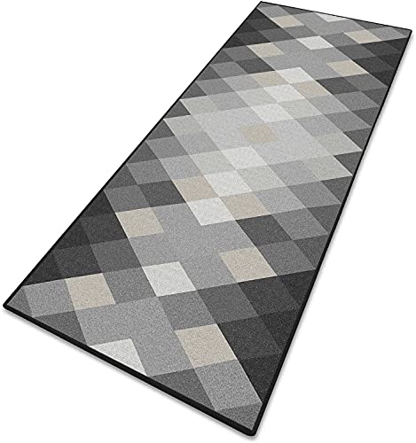 Kücheläufer Teppich küche Teppiche Modern 6mmBenutzerdefinierte Länge für Wohnzimmer Flur Büro Schlafzimmer Küche - 70x180cm von MENGH