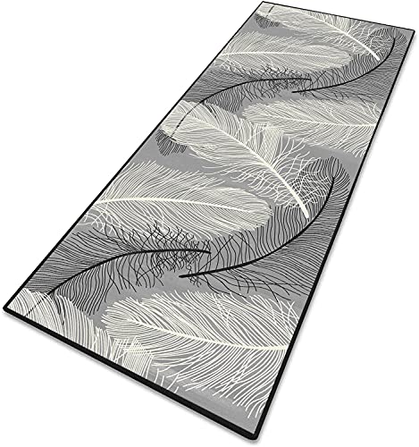 MENGH Korridor Teppich Küchenteppich läufer Kuschelige teppiche 6mm rutschfest & leicht abwaschbar für Küche Schlafzimmer Wohnzimmer - 40x160cm von MENGH