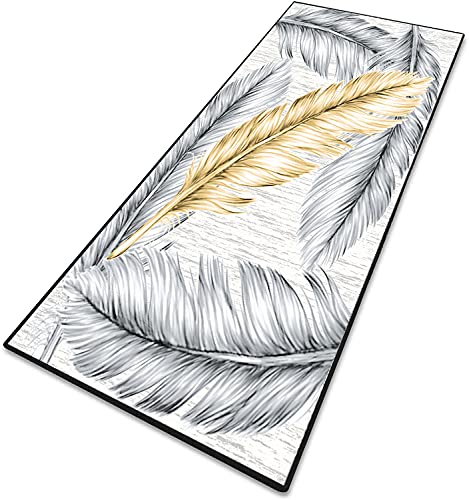 MENGH Teppich Wohnzimmer Teppich Flur Lang Schlafzimmer Teppich 6mm rutschfest & leicht abwaschbar für Küche Schlafzimmer Wohnzimmer - 40x120cm MENGH Teppich Wohnzimmer Teppich Flur Lang Schlafzimmer Teppich 6mm rutschfest & leicht abwaschbar für Küche Schlafzimmer Wohnzimmer - 40x120cm von MENGH