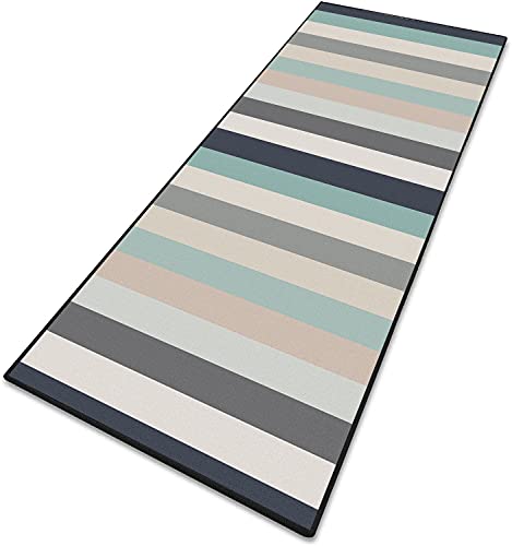 MENGH Teppich Wohnzimmer Teppich Flur Lang Schlafzimmer Teppich 6mm rutschfest & leicht abwaschbar für Wohnzimmer Flur Büro Schlafzimmer Küche - 110x220cm MENGH Teppich Wohnzimmer Teppich Flur Lang Schlafzimmer Teppich 6mm rutschfest & leicht abwaschbar für Wohnzimmer Flur Büro Schlafzimmer Küche - 110x220cm von MENGH