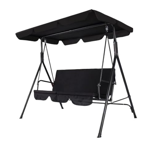 MENGLI-2024 Außenbank Outdoor-Veranda-Schaukel, verstellbares Vordach, robuster Stahlrahmen for den Garten am Pool Gartenbank MENGLI-2024 Außenbank Outdoor-Veranda-Schaukel, verstellbares Vordach, robuster Stahlrahmen for den Garten am Pool Gartenbank von MENGLI-2024