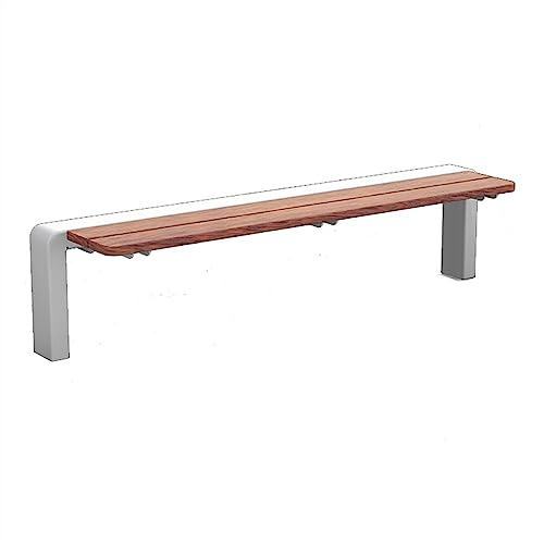 MENGLI-2024 Außenbank Parkbank, Gartenbank aus Massivholz, moderner Freizeitsitz for den Außenbereich, geeignet for öffentliche Plätze im Freien Gartenbank(XL) von MENGLI-2024